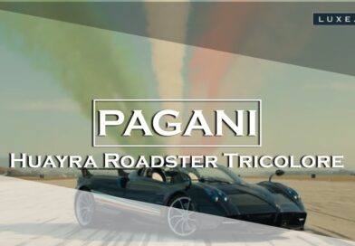 Huayra Roadster Tricolore: Pagani pays homage to the "Frecce Tricolori" - LUXE.TV