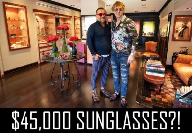 $45,000 Sunglasses by The Luxuriator!