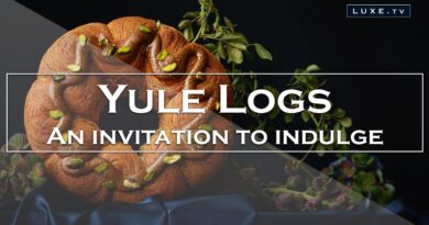 Christmas - Yule logs and invitations to indulge - LUXE.TV