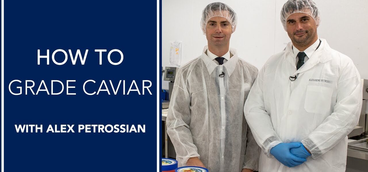 How To Grade Caviar | with Alexander Petrossian