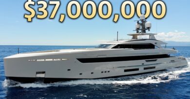 Inside a $37,000,000 Italian Luxury Megayacht with a Helipad