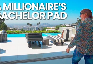 Inside A Millionaire's Bachelor Pad in Hollywood!