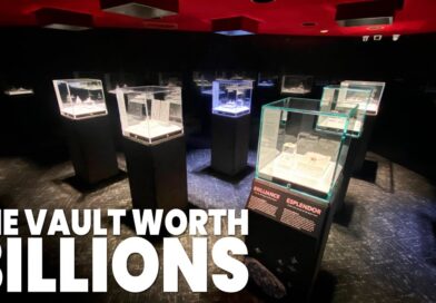 INSIDE A VAULT WITH THE WORLDS MOST EXPENSIVE DIAMONDS!