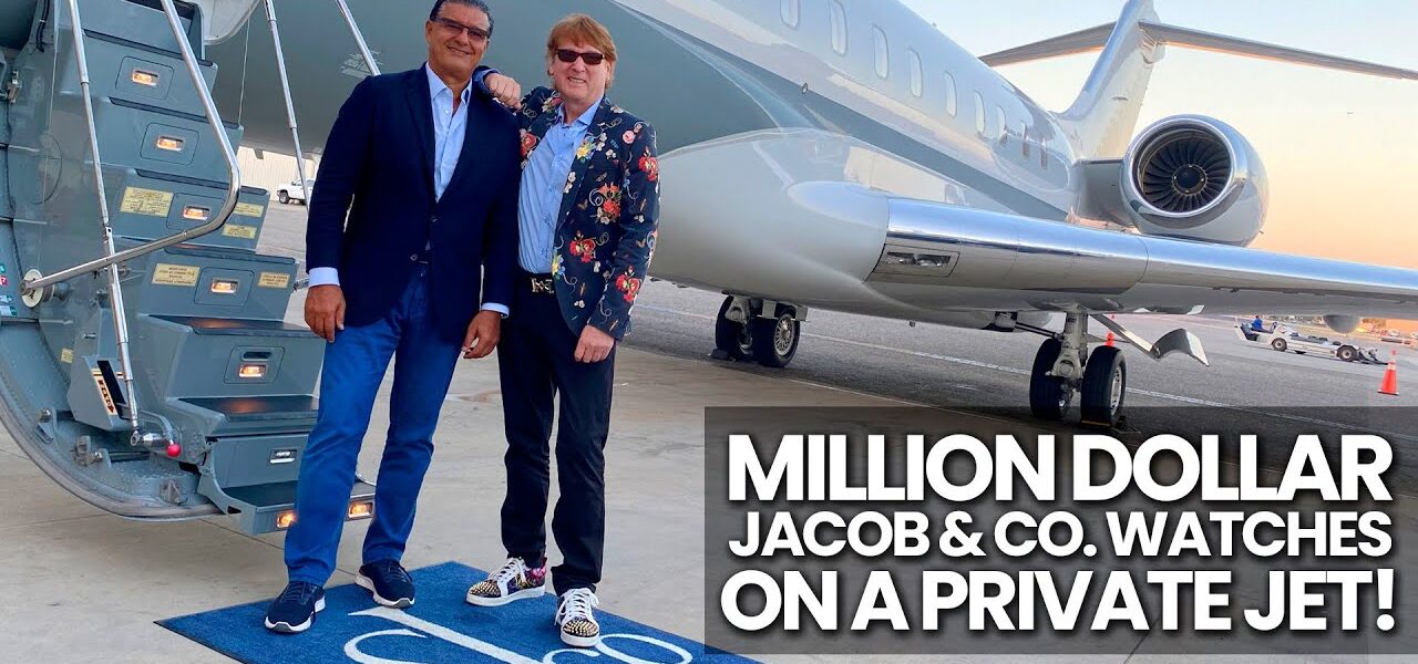 Jacob shows me watches worth MILLIONS on a private jet!