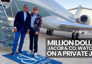 Jacob shows me watches worth MILLIONS on a private jet!