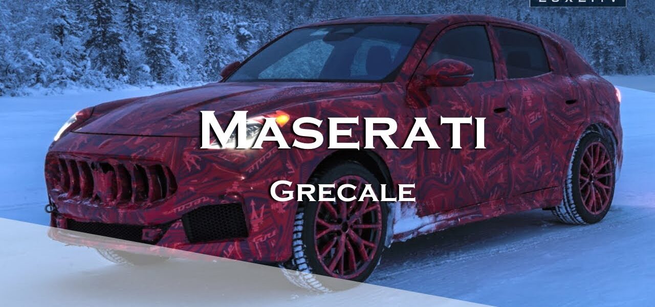Maserati - snow and ice don't stop the Grecale - LUXE.TV