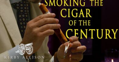 Smoking The Cigar Of The Century with Davidoff Of London | Kirby Allison