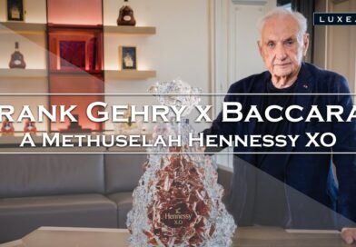 Hennessy XO - A Methuselah seen by Frank Gehry and shaped by Baccarat - LUXE.TV