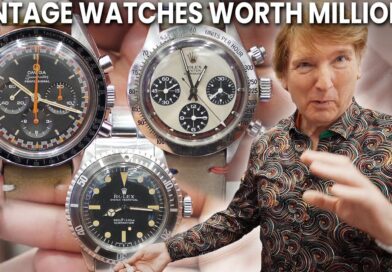 THESE RARE VINTAGE WATCHES FROM ROLEX AND OMEGA ARE WORTH MILLIONS!