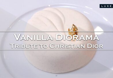 Vanilla Diorama - pastry delight inspired by Christian Dior - LUXE.TV