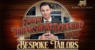 Spring 2023 Bespoke Tailors Trunk Show Roundup | Kirby Allison