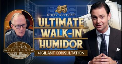 Designing My New Walk-In Humidor! | Vigilant Consultation | Kirby Allison