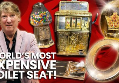 WORLD’S MOST EXPENSIVE TOILET SEAT(IT’S GOLD!) & other CRAZY GOLD STUFF!